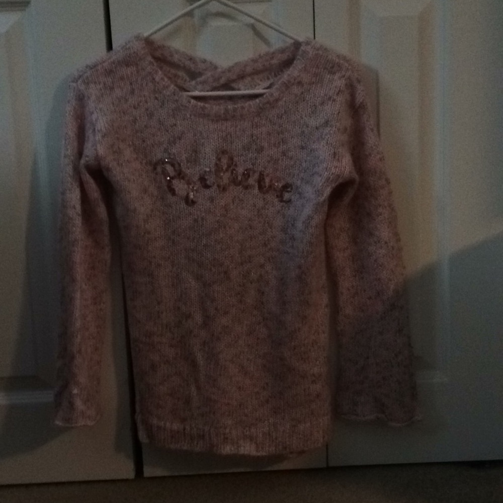 Justice sweater. New without tags